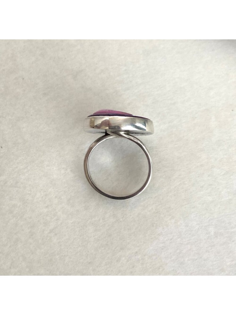 VTG Sergio Bustamante Mexico Sterling Silver 925 Enamel Moon Face Ring Sz 7 - Picture 7 of 16